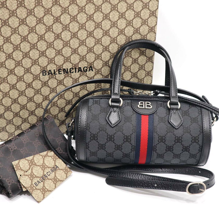 楽天市場】質屋 美品 BALENCIAGA×GUCCI 680123 バレンシアガ×グッチ 