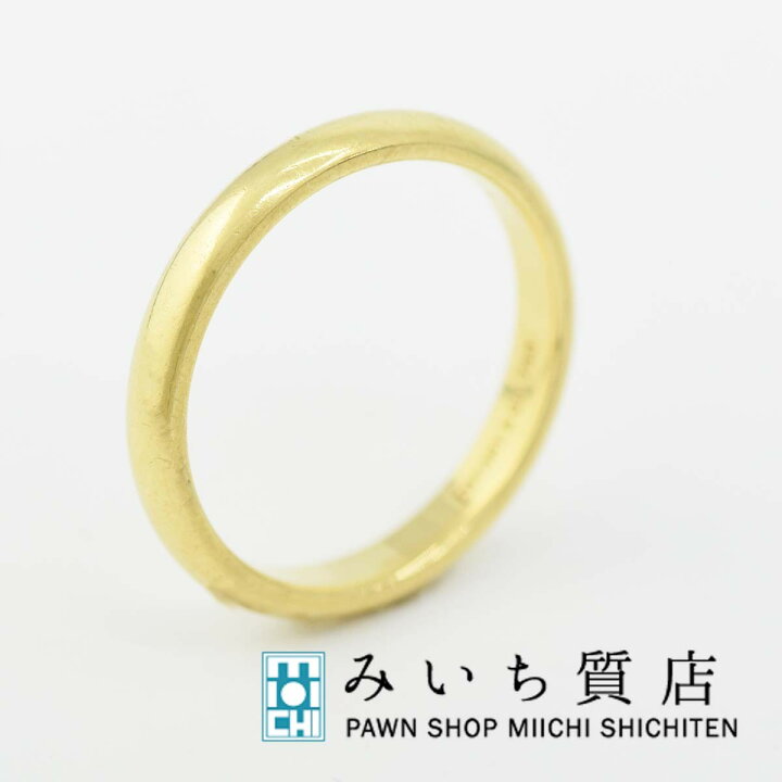 楽天市場】質屋 TIFFANY & Co. 750 K18 リング 15号 4.0g ティファニー 