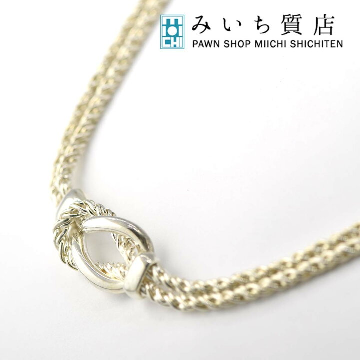 楽天市場】質屋 TIFFANY & Co. ダブルロープ センターノット 