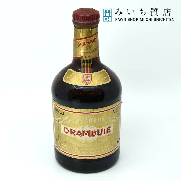楽天市場】質屋 未開栓 お酒 リキュール DRAMBUIE ドランブイ 700ml 40 