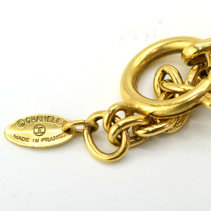 楽天市場】質屋 CHANEL シャネル ライオン ゴールド金具 ヴィンテージ 