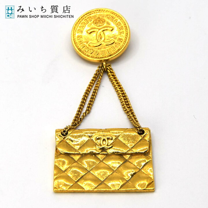 楽天市場】質屋 ブローチ CHANEL シャネル マトラッセ ココ 
