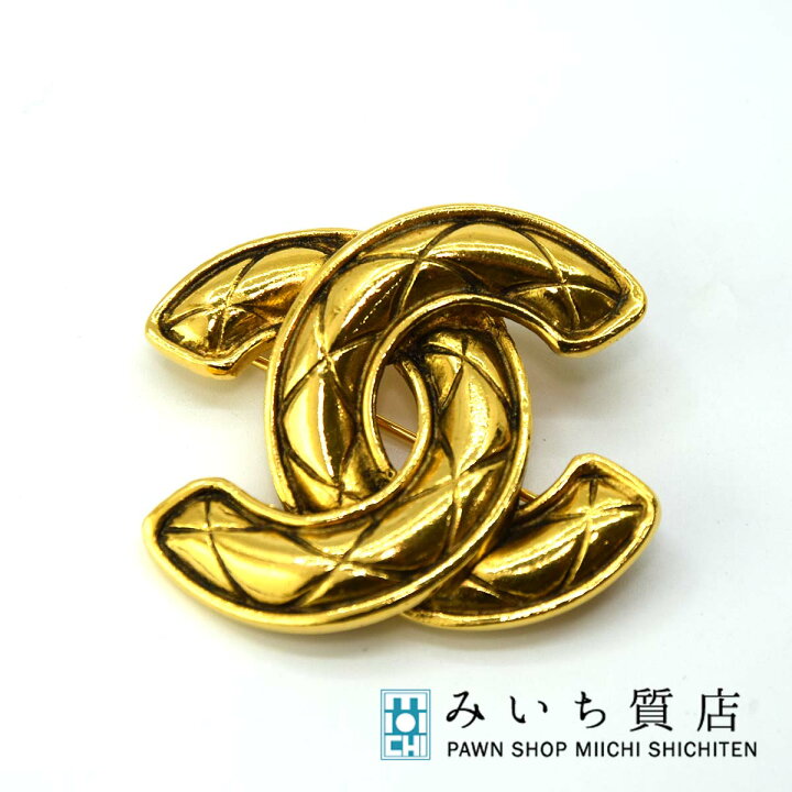 楽天市場】質屋 シャネル ブローチ ココマーク CHANEL ピンブローチ  