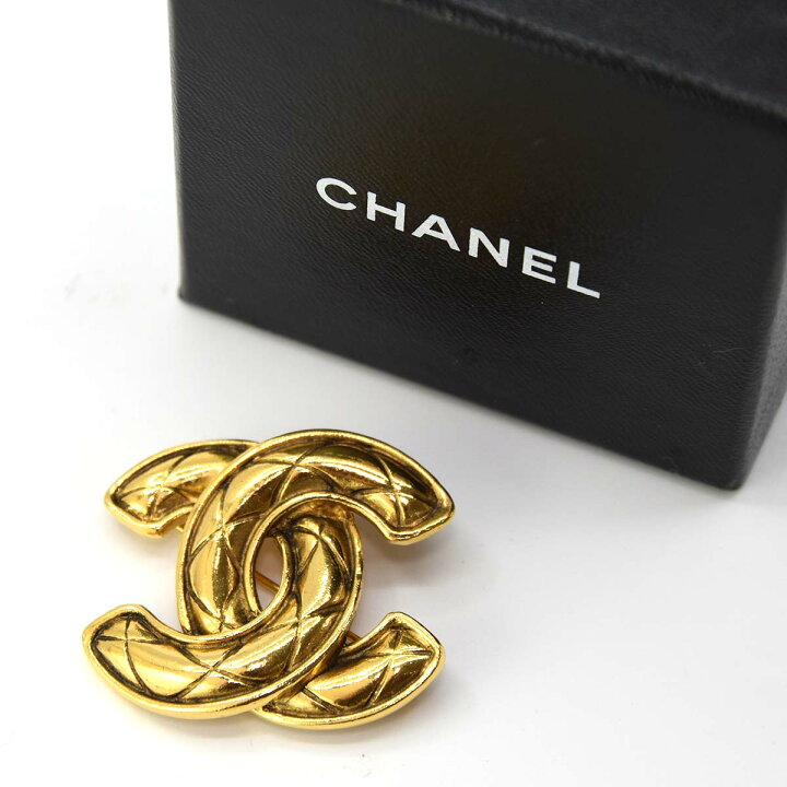 楽天市場】質屋 シャネル ブローチ ココマーク CHANEL ピンブローチ 