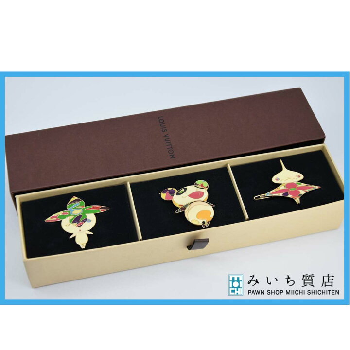 楽天市場】質屋 未使用 LV アクセサリー ヘアピン ルイヴィトン LOUIS 