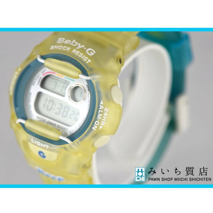 楽天市場】質屋 CASIO カシオ Baby-G ベビーG BG-370WC-2CT 替えベルト 