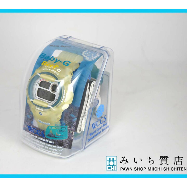 楽天市場】質屋 CASIO カシオ Baby-G ベビーG BG-370WC-2CT 替えベルト 