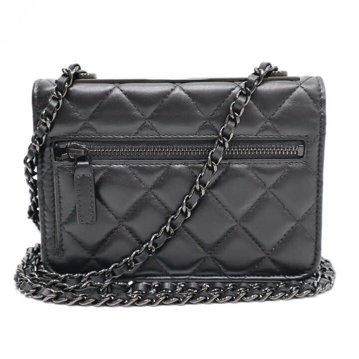 楽天市場】質屋 未使用 シャネル CHANEL チェーンウォレット オール