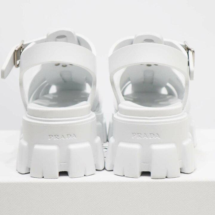 楽天市場】質屋 未使用 プラダ PRADA スポーティ フォームラバー 
