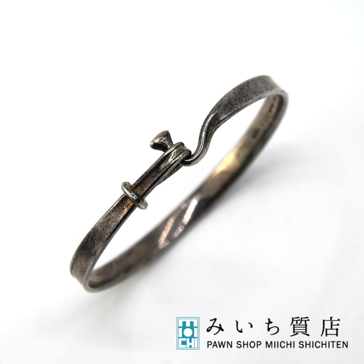 楽天市場】質屋 バングル ジョージジェンセン トールン 204 シルバー 