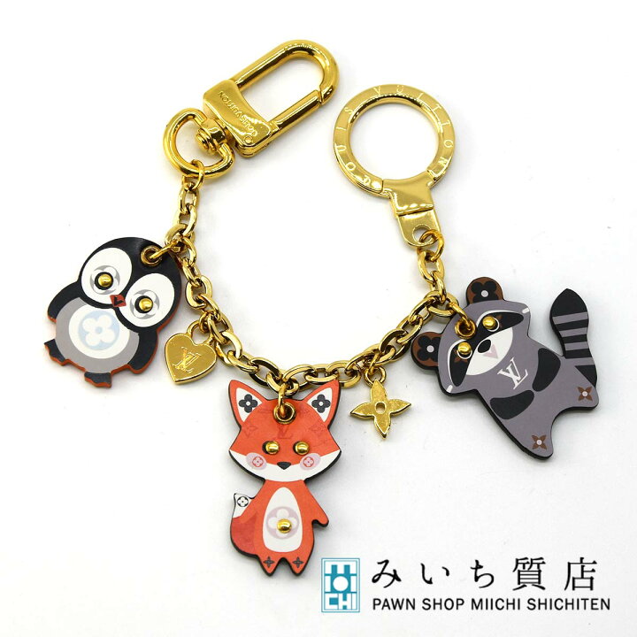 楽天市場】質屋 LV M68997 ビジューサック シェンヌアニマルファミリー  