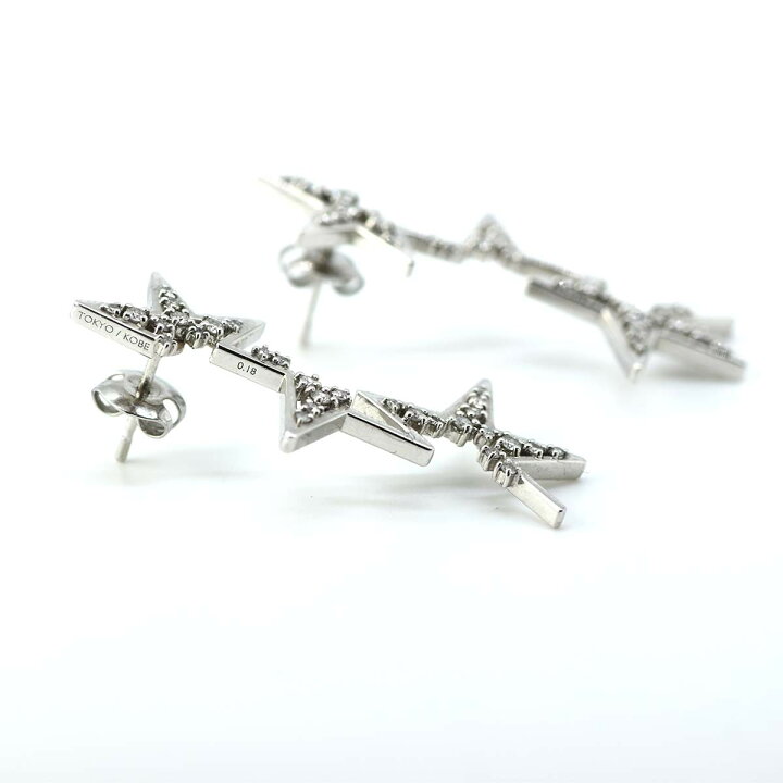 楽天市場】質屋 ピアス TASAKI タサキ アブストラクト スターピアス 