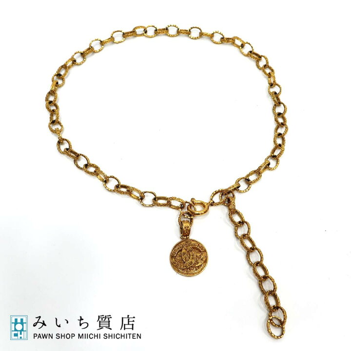 楽天市場】質屋 ベルト CHANEL シャネル ゴールドGP ヴィンテージ ココ 