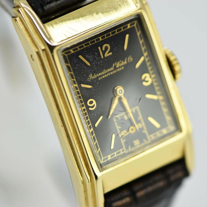 楽天市場】質屋 希少 腕時計 IWC インター レクタンギュラー Cal.87 