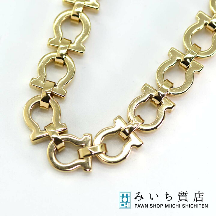 楽天市場】質屋 フェラガモ ガンチーニ ネックレス GP Ferragamo  