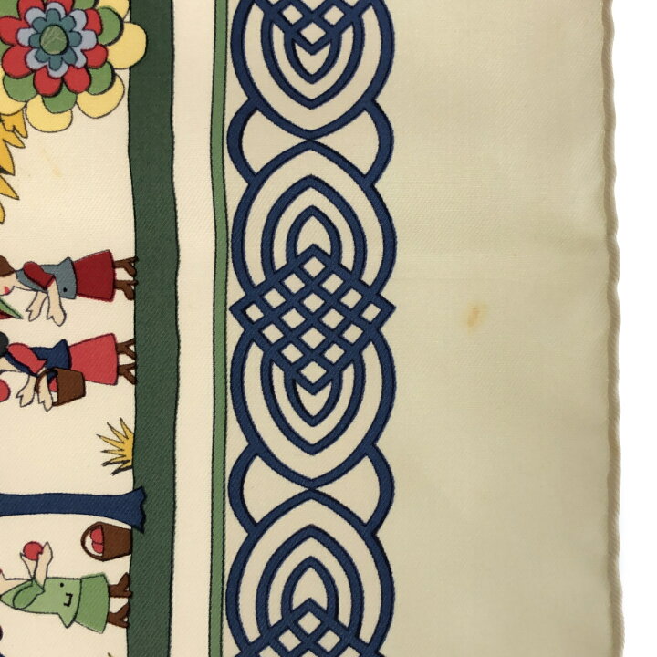 楽天市場】質屋 エルメス HERMES カレ90 Decoupages 切り絵 