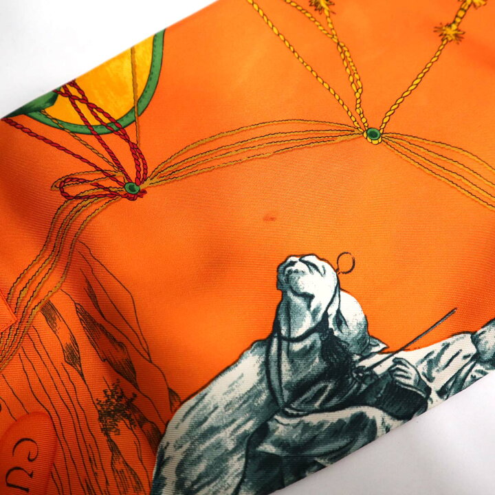 楽天市場】質屋 エルメス HERMES 服 オレンジ シャツ 40 サイズ シルク  
