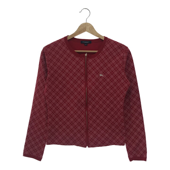 楽天市場】質屋 バーバリー ロンドン BURBERRY 赤 チェック 