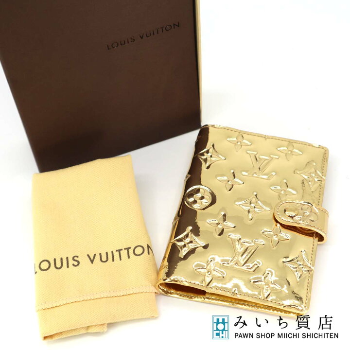 楽天市場】質屋 LV 手帳カバー ルイヴィトン モノグラムミロワール 