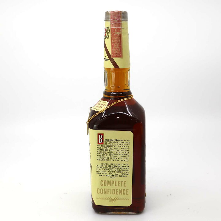 楽天市場】質屋 未開栓 お酒 ウィスキー バーボンロイヤル 10年 750ml 