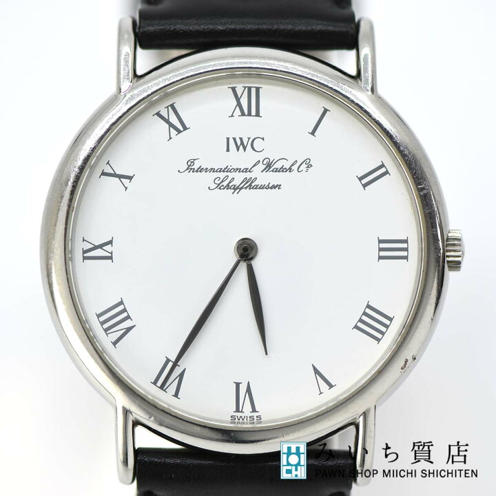 楽天市場】質屋 腕時計 IWC ポートフィノ IW3331 クォーツ cal.255.441 
