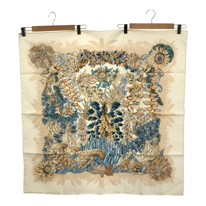 楽天市場】質屋 エルメス HERMES カレ90 無人島 植物 L