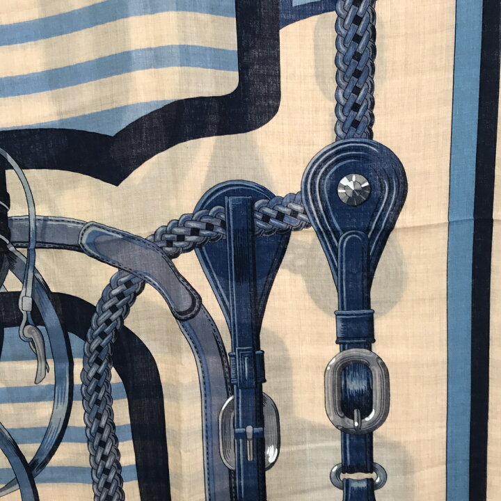 楽天市場】質屋 エルメス HERMES カレジュアン カレ140 カシミヤ  