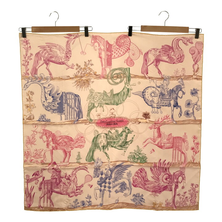 楽天市場】質屋 エルメス HERMES スカーフ カレ90 ダブル 