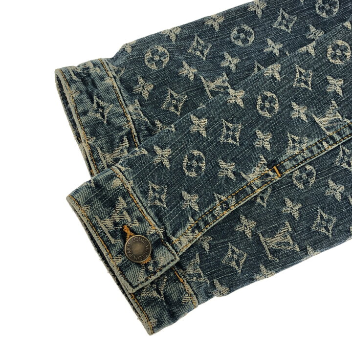 楽天市場】質屋 LV モノグラムデニム ミンクファー ジャケット サイズ 