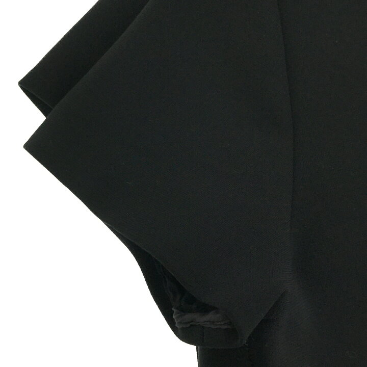 楽天市場】質屋 プラダ PRADA ワンピース 44 サイズ 黒 APD1 レーヨン 