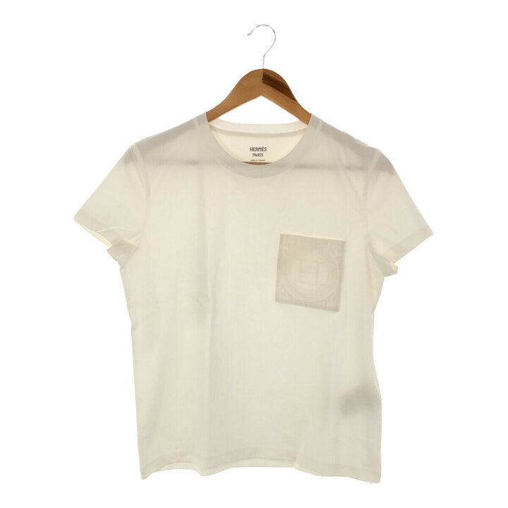 楽天市場】質屋 エルメス HERMES Tシャツ 38 サイズ 3E4620DL ホワイト 