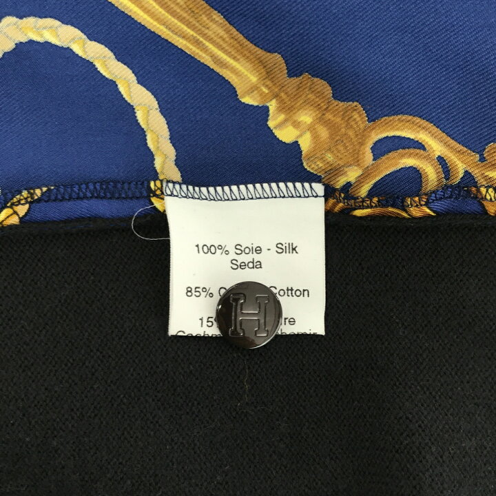 楽天市場】質屋 エルメス HERMES シルク シャツ L サイズ コットン 