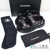 楽天市場】シャネル サンダル 38（レディース靴｜靴）の通販