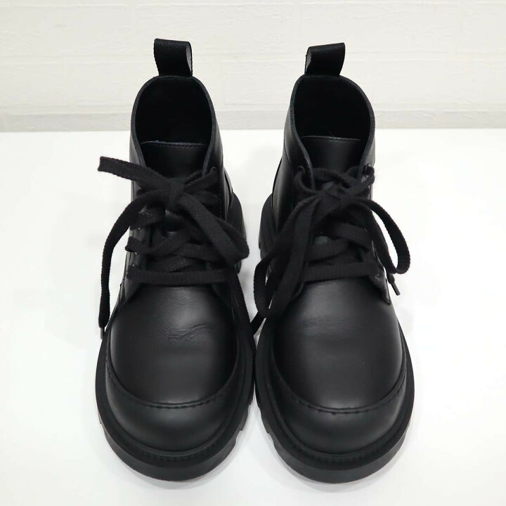 楽天市場】質屋 ロエベ LOEWE ミッド コンバット ブーツ 37 サイズ  