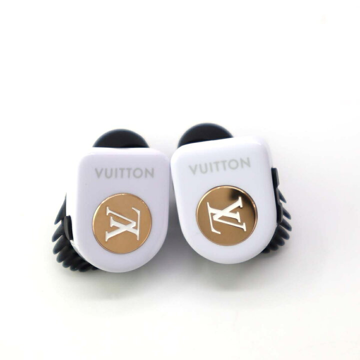 楽天市場】質屋 稼働 LV ホライゾンイヤホン ホワイト QAB120  