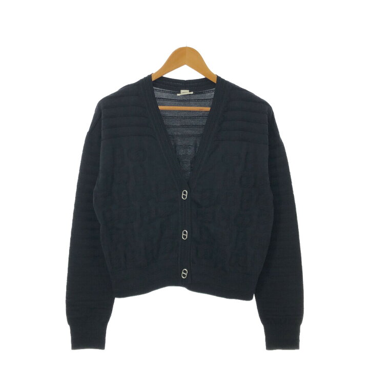 楽天市場】質屋 エルメス HERMES カーディガン 40 サイズ ブラック  