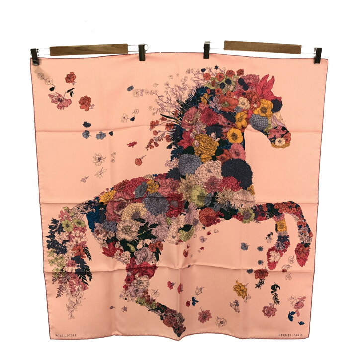 エルメス カレ90 ローブレジェール RobeLegere スカーフ シルク 楽天  