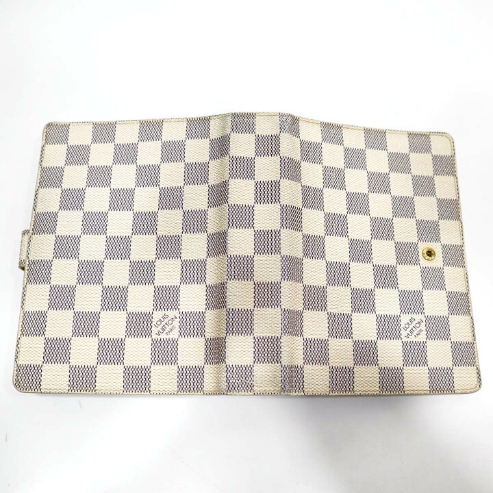 楽天市場】質屋 LV ルイヴィトン 手帳カバー アジェンダMM ダミエ 