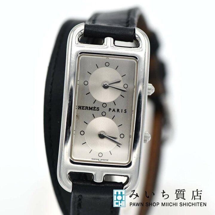 楽天市場】質屋 腕時計 稼働 エルメス HERMES CC3-210 ケープコッド  