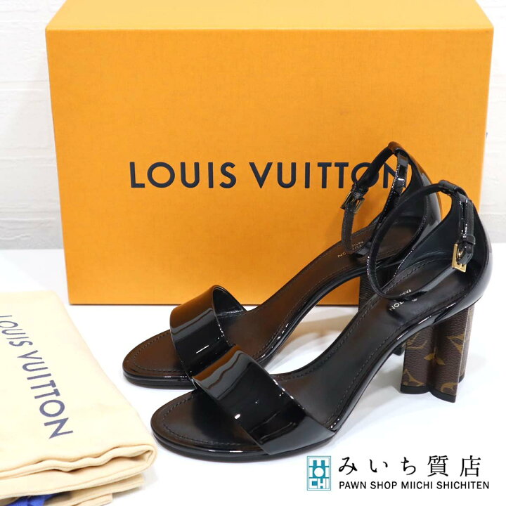 楽天市場】質屋 未使用 LV サンダル モノグラム シルエットライン  
