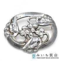 楽天市場】ジョージジェンセン ぶどう ブローチの通販