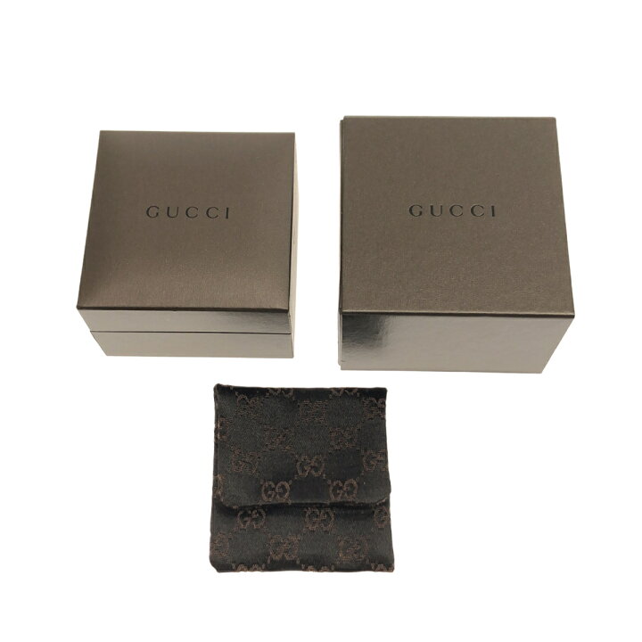 楽天市場】質屋 グッチ GUCCI Gロゴ リング スクエア シルバー 925 12 