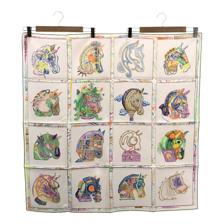 楽天市場】質屋 未使用 エルメス HERMES カレ90 CHEVAL OSCOPE  