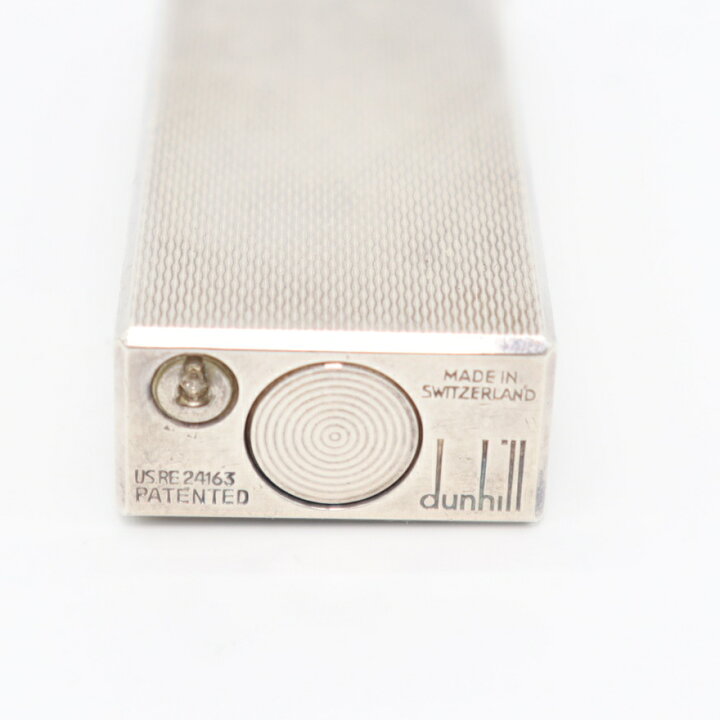 楽天市場】質屋 dunhill ダンヒル ガスライター US RE24163 シルバー  