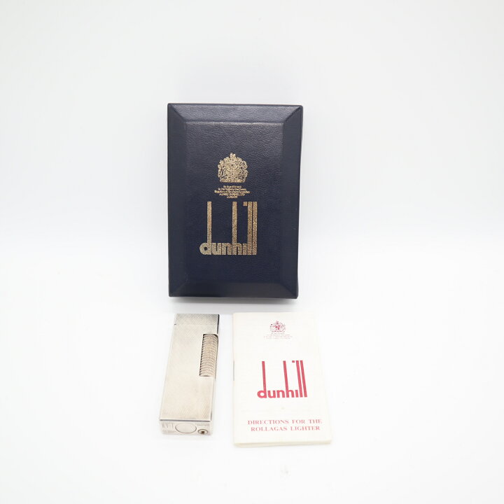 楽天市場】質屋 dunhill ダンヒル ガスライター US RE24163 シルバー  