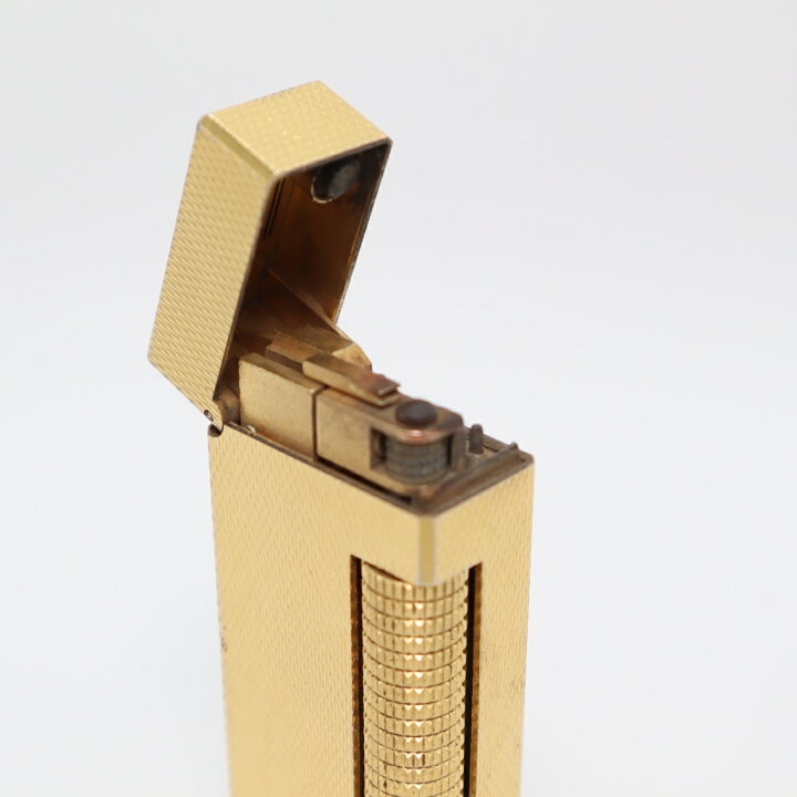 楽天市場】質屋 dunhill ダンヒル ガスライター US RE24163 ゴールド 