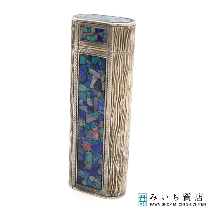 楽天市場】質屋 Cartier カルティエ ガスライター モザイクオパール 