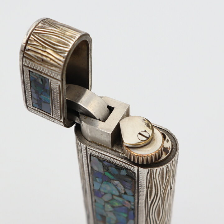 楽天市場】質屋 Cartier カルティエ ガスライター モザイクオパール 