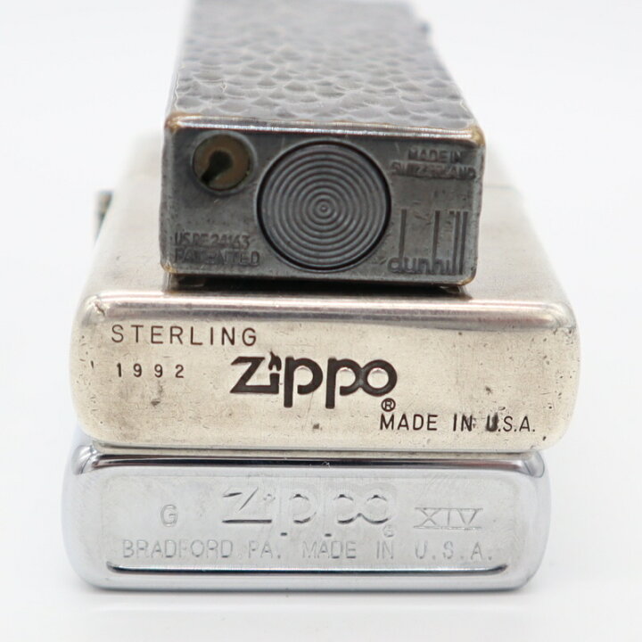 楽天市場】質屋 dunhill ダンヒル ガスライター ローラー式 1点 Zippo 