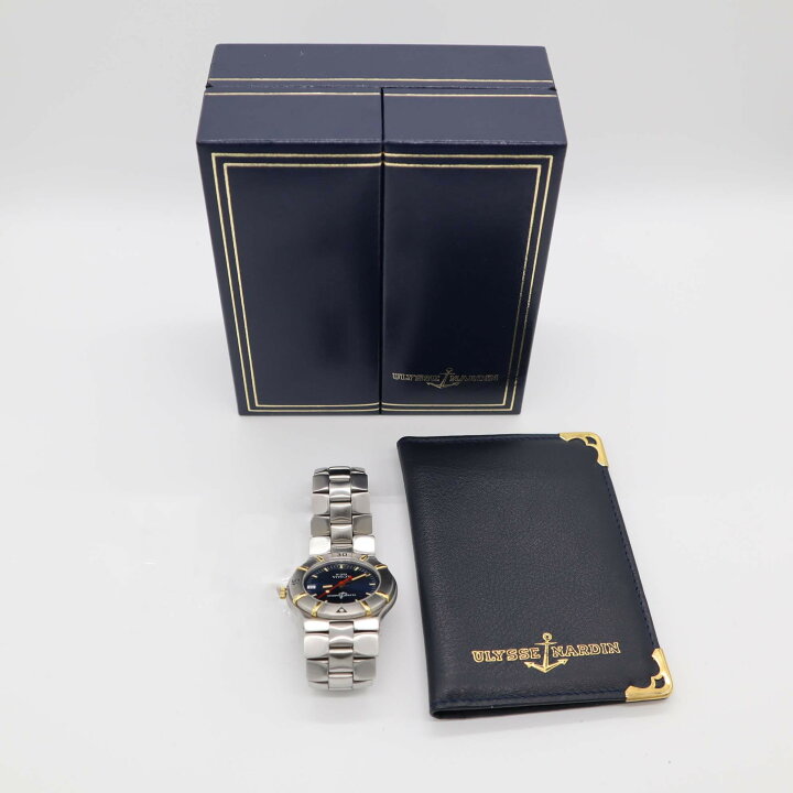 楽天市場】質屋 腕時計 稼働 Ulysse Nardin ユリスナルダン アクア 54 